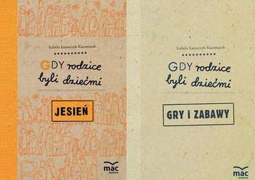 Pakiet gdy rodzice byli dziećmi gry i zabawy / jesień