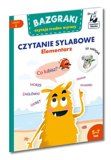 Czytanie sylabowe. Elementarz.