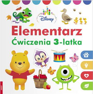 Disney maluch elementarz ćwiczenia 3 latka