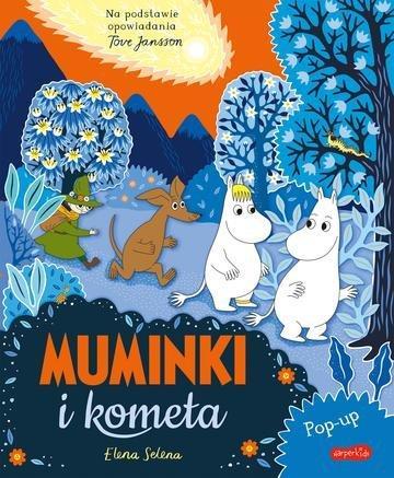 Okładka: Muminki i kometa. Pop-up. Muminki