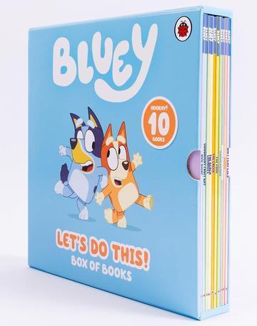 Bluey: Let’s Do This! Box of Books