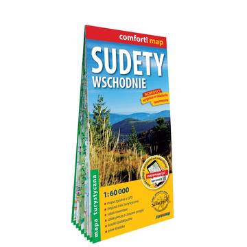 Sudety Wschodnie mapa turystyczna 1:60 000 laminat 2024