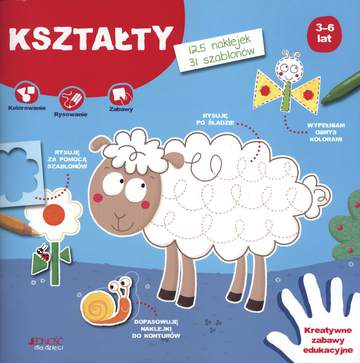 Kształty kreatywne zabawy edukacyjne