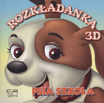 Psia szkoła rozkładanka 3d
