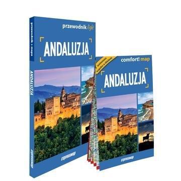 Okładka: Andaluzja light przewodnik + mapa 2026