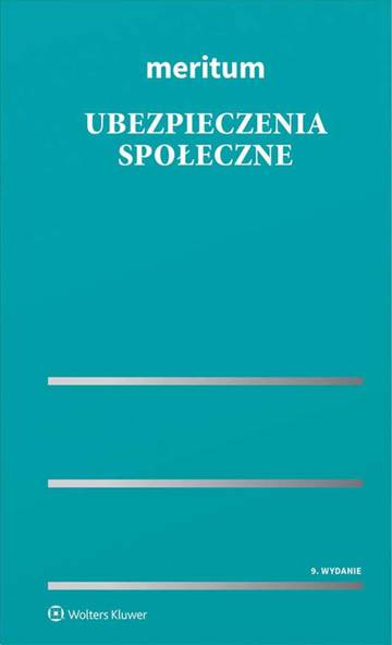 Meritum Ubezpieczenia społeczne wyd. 2022