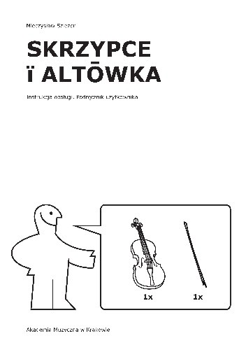 Skrzypce i altówka. Instrukcja obsługi. Podręcznik użytkownika