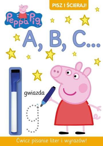 Abc pisz i ścieraj Świnka Peppa