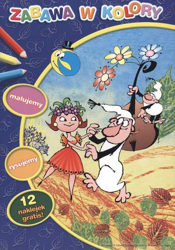 Żwirek i muchomorek zabawa w kolory