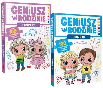 Pakiet Geniusz w rodzinie. Ekspert / Geniusz w rodzinie. Junior