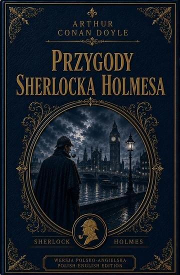 Okładka: Przygody Sherlocka Holmesa / The Adventures of Sherlock Holmes wyd. dwujęzyczne