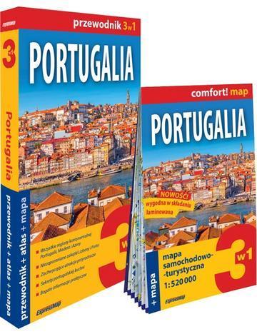 Portugalia 3w1 przewodnik + atlas + mapa