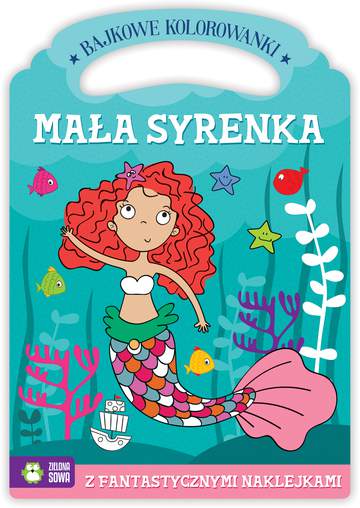 Mała syrenka bajkowe kolorowanki