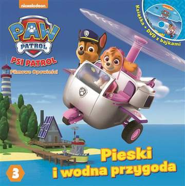 Pieski i wodna przygoda Psi Patrol + dvd