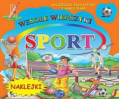 Sport wesołe wierszyki z naklejkami