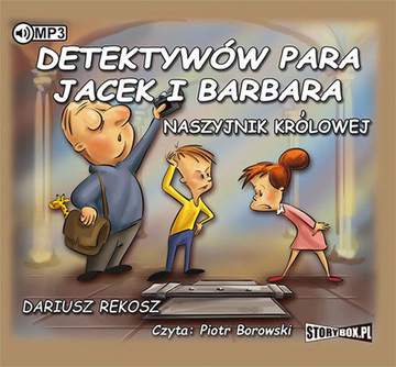 CD MP3 Naszyjnik królowej detektywów para jacek i barbara wyd. 2