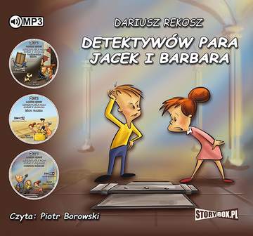 CD MP3 Pakiet detektywów para jacek i barbara