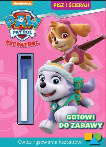 Gotowi do zabawy Psi Patrol pisz i ścieraj