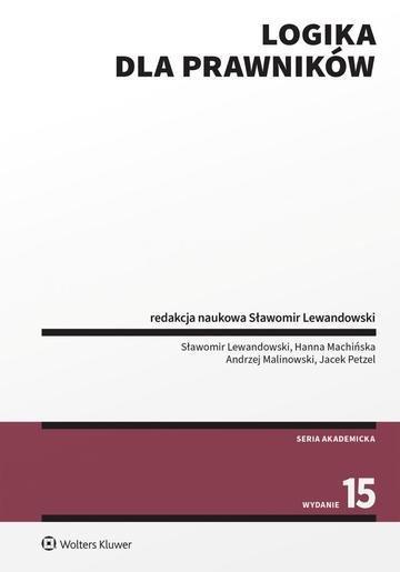 Okładka: Logika dla prawników