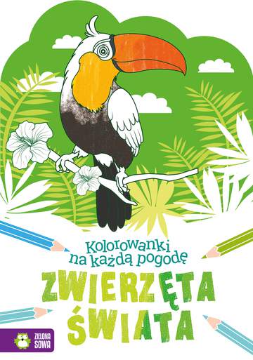 Zwierzęta świata kolorowanki na każdą pogodę