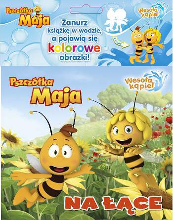 Na łące Pszczółka Maja wesoła kąpiel