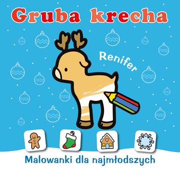 Renifer. Gruba krecha
