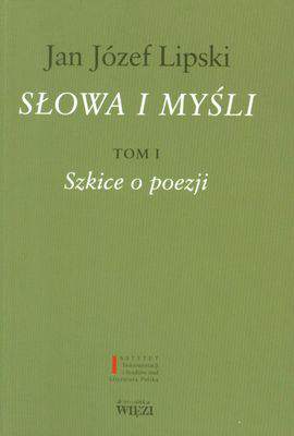 Słowa i myśl  Tom 1/2