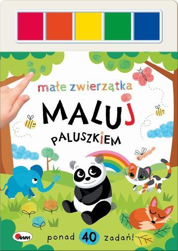 Małe zwierzątka. Maluj paluszkiem