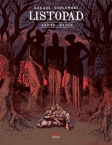 Okładka: Listopad. Złote serce