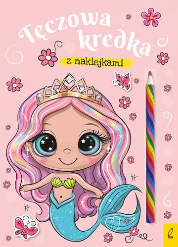 Syrenka. Tęczowa kredka