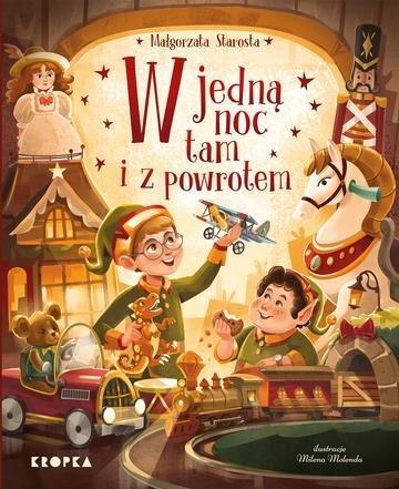 Okładka: W jedną noc tam i z powrotem