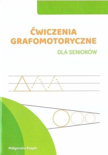 Okładka: Ćwiczenia grafomotoryczne dla seniorów