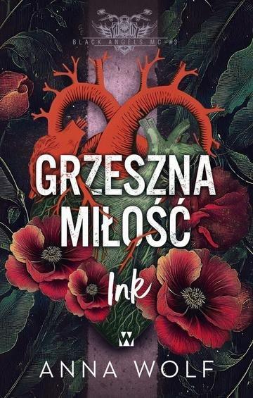 Okładka: Grzeszna miłość. Ink. Black Angels MC. Tom 3