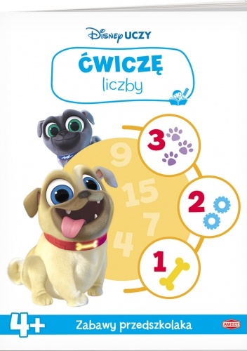 Disney Uczy. Bingo i Rolly. Ćwiczę liczby