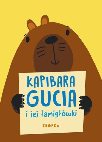 Okładka: Kapibara Gucia i jej łamigłówki