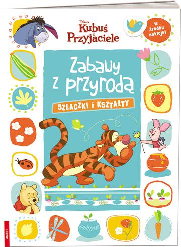 Disney Kubuś i przyjaciele Zabawy z przyrodą szlaczki i kształty ZP-9102