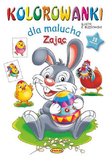 Zając. Kolorowanki dla malucha
