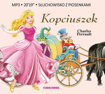CD MP3 Kopciuszek słuchowisko z piosenkami