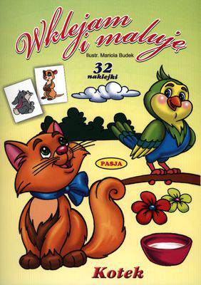 Kotek wklejam i maluję