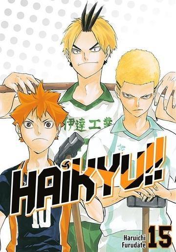 Okładka: Haikyu!! Tom 15