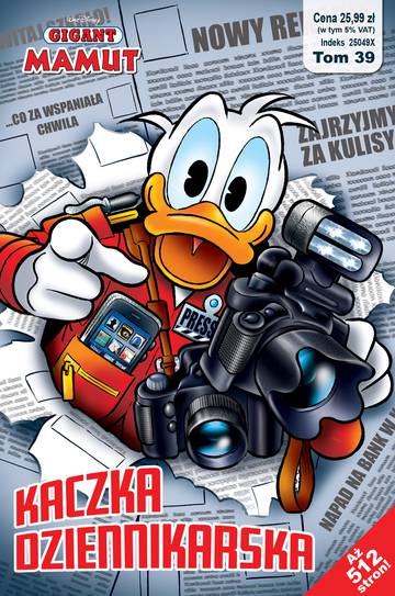 Kaczka dziennikarska. Gigant Mamut. Tom 3/2023