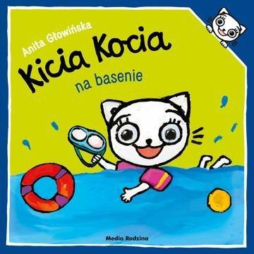 Okładka: Kicia Kocia na basenie. Kicia Kocia