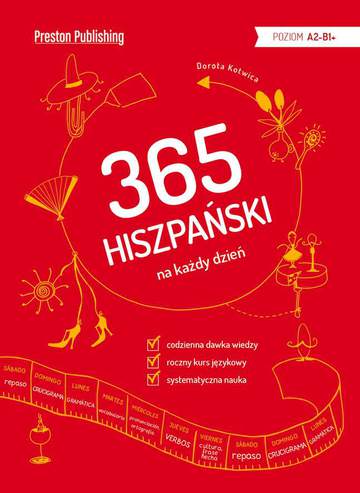 365 hiszpański na każdy dzień poziom a2-b2