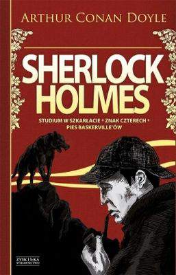 Sherlock Holmes studium w szkarłacie / znak czterech / pies baskervilleów Tom 1