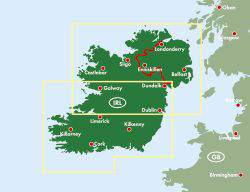 Irlandia mapa 1:350 000
