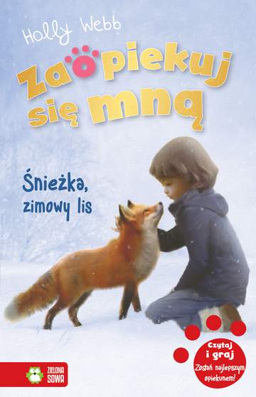 Śnieżka, zimowy lis.