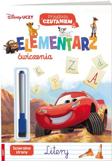 Disney uczy Przygoda z czytaniem Elementarz ćwiczenia