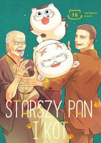 Okładka: Starszy Pan i Kot. Tom 16