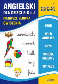 Angielski dla dzieci 6-8 lat pierwsze słówka ćwiczenia książka uczy bawi rozwija wyd. 2