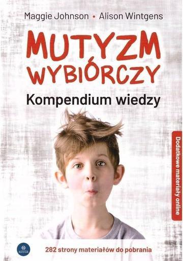 Okładka: Mutyzm wybiórczy Kompendium wiedzy